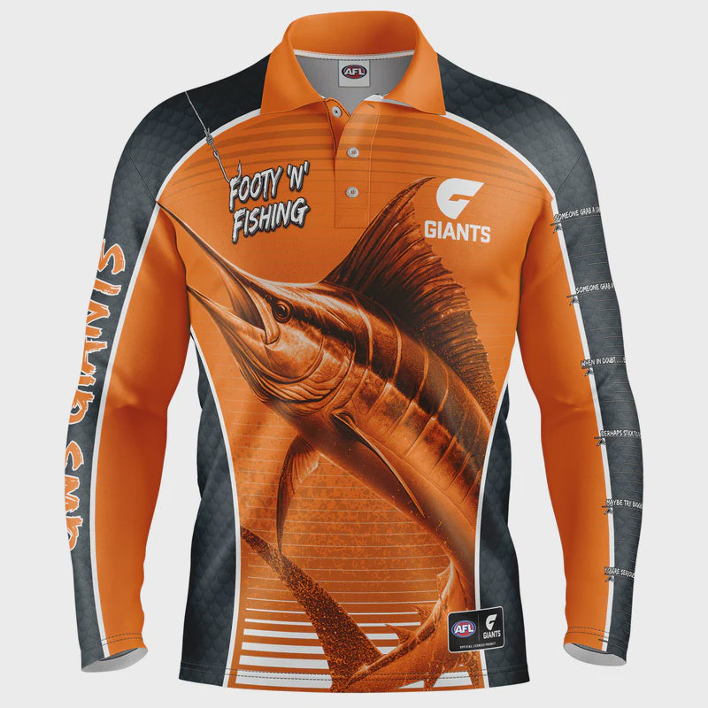 Greater Western Sydney Giants Youth Footy N Fishing Shirt