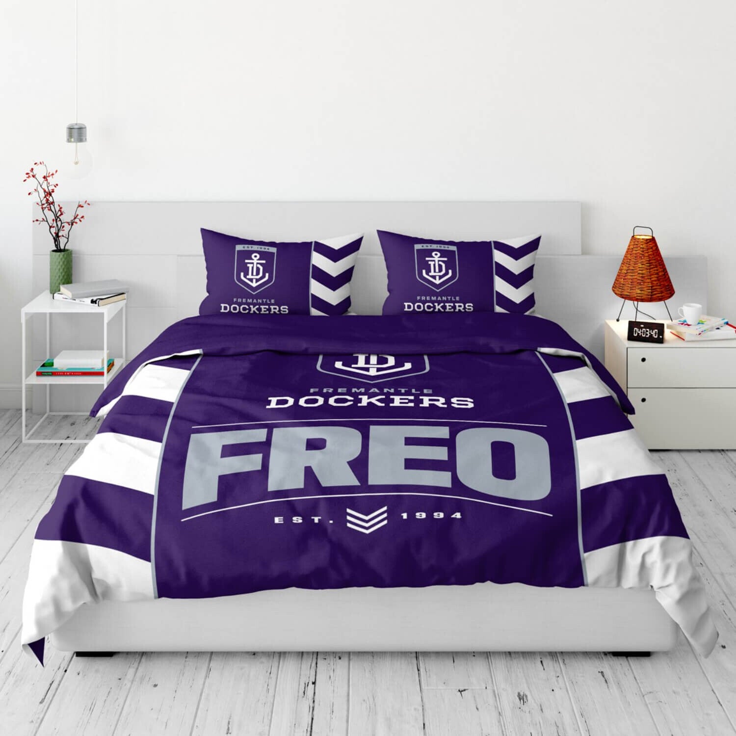 Fremantle Dockers Double Quilt Cover-