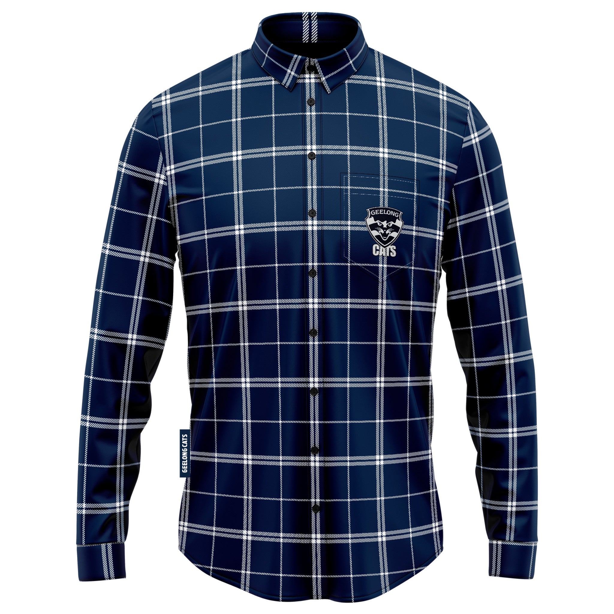 Geelong Cats Mustang Flannel Shirt