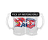 Sydney Roosters Frosted Stein