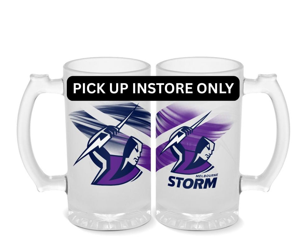 Melbourne Storm Frosted Stein