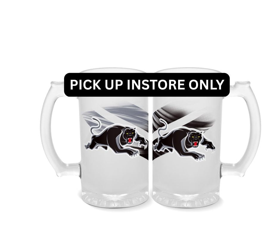 Penrith Panthers Frosted Stein