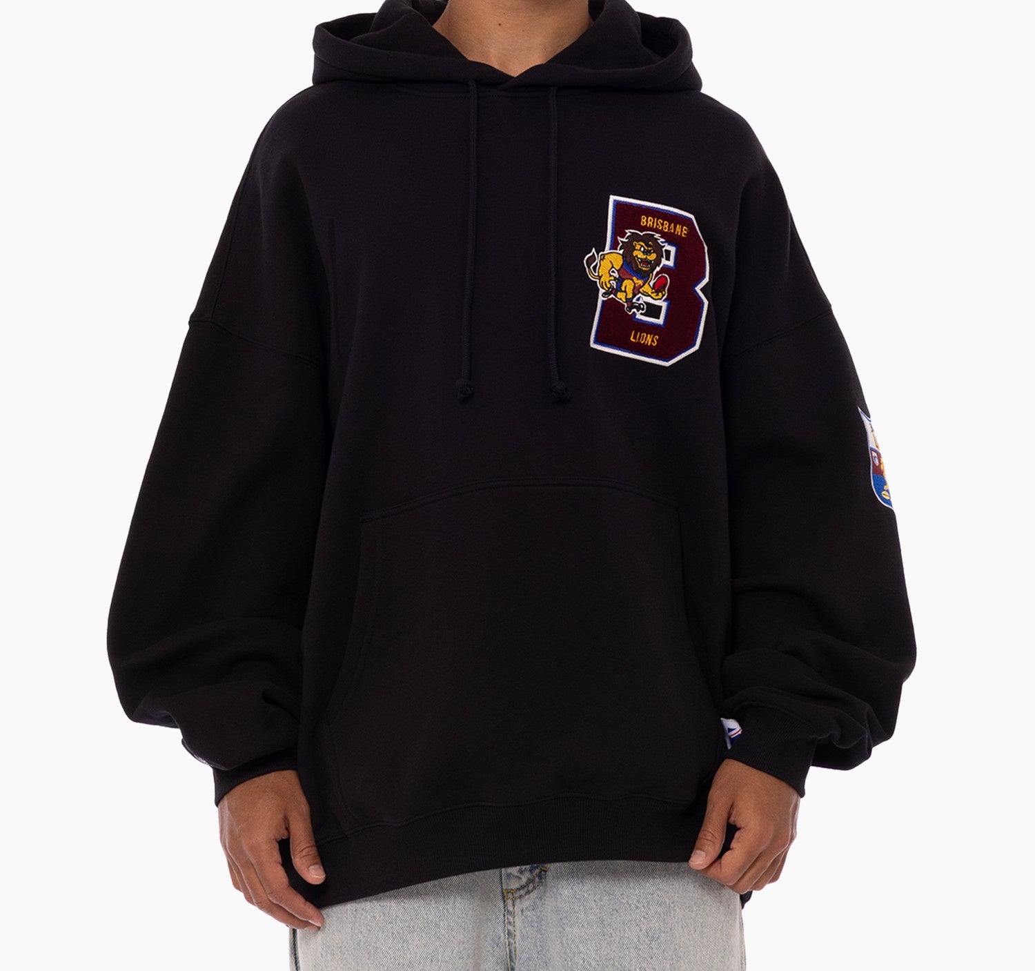 Brisbane Lions Mitchell & Ness Team Hoodie