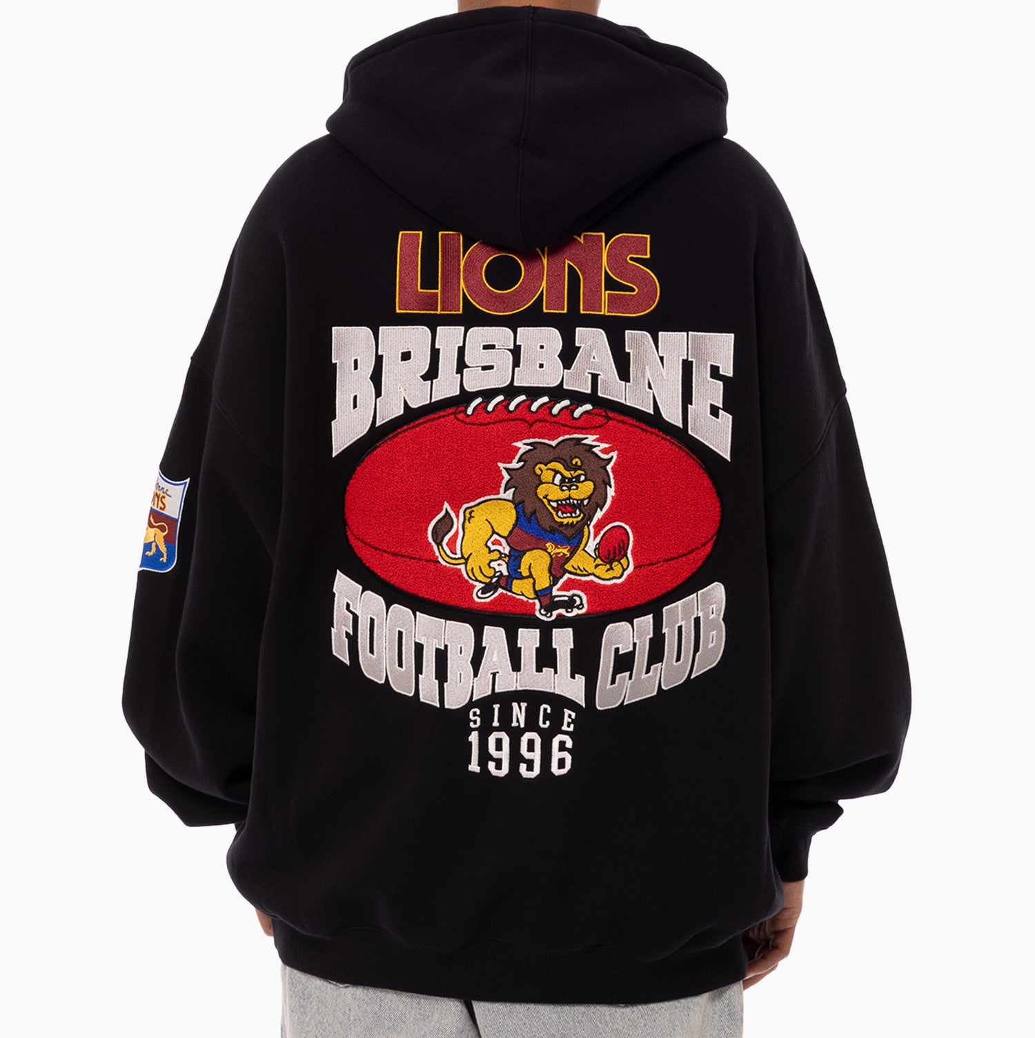 Brisbane Lions Mitchell & Ness Team Hoodie