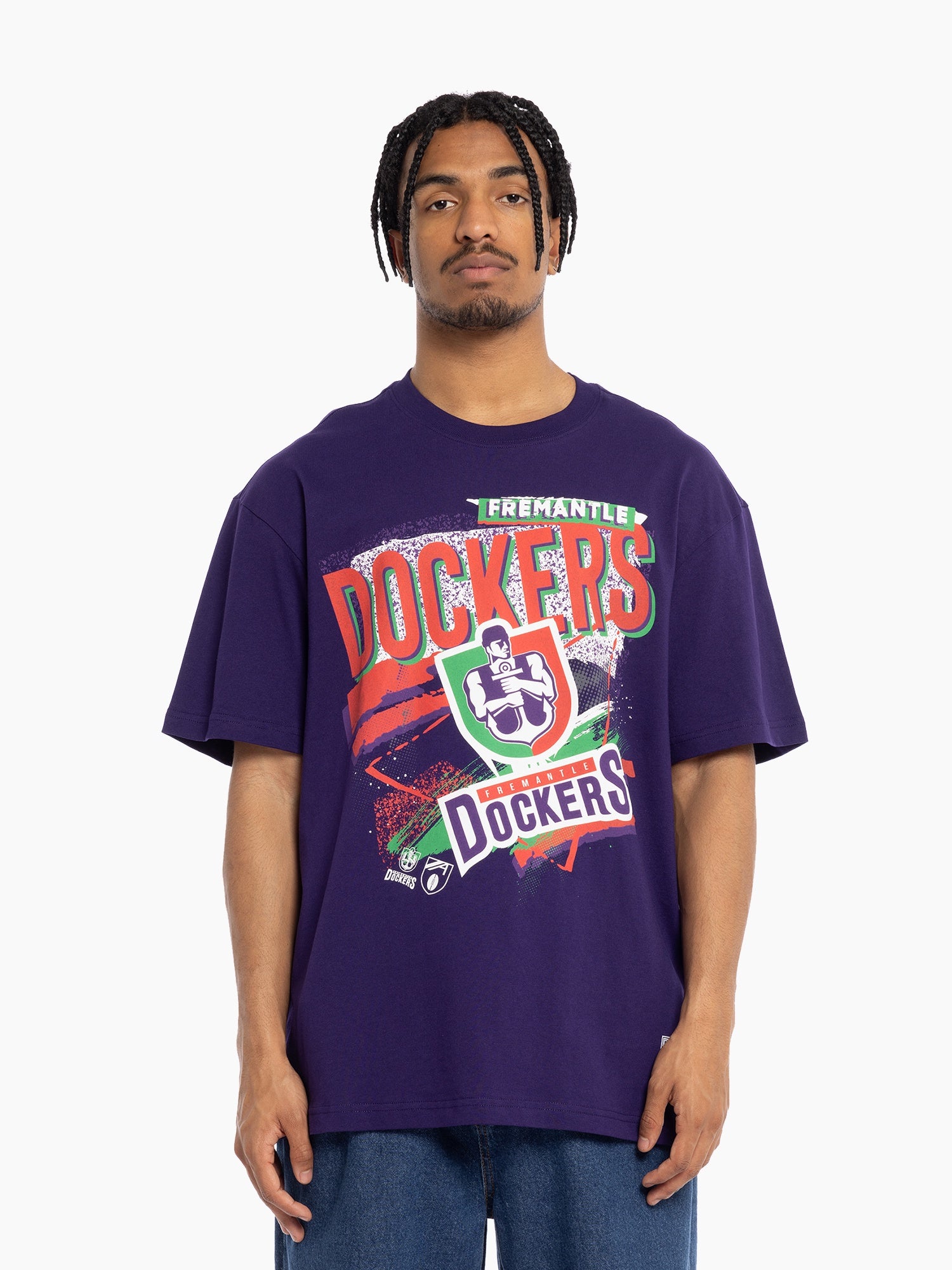 Fremantle Dockers Mitchell & Ness Abstract Logo Tee