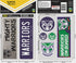 New Zealand Warriors Bumper Decals  Sheet
