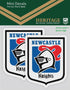 Newcastle Knights Heritage 2 Mini Decals