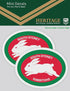 South Sydney Rabbitohs Heritage 2 Mini Decals