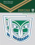 New Zealand Warriors Heritage 2 Mini Decals