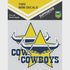 North Queensland Cowboys 2 Mini Decals