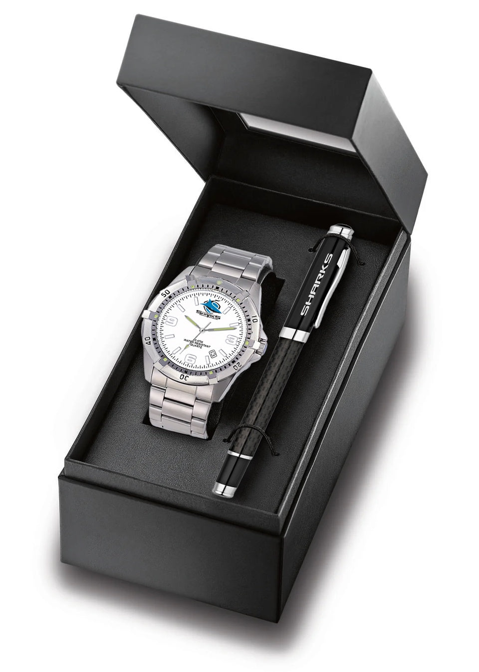 Cronulla Sharks Watch And Pen Set