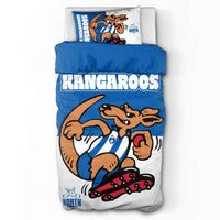 North Melbourne Kangaroos Single Quilt Cover-