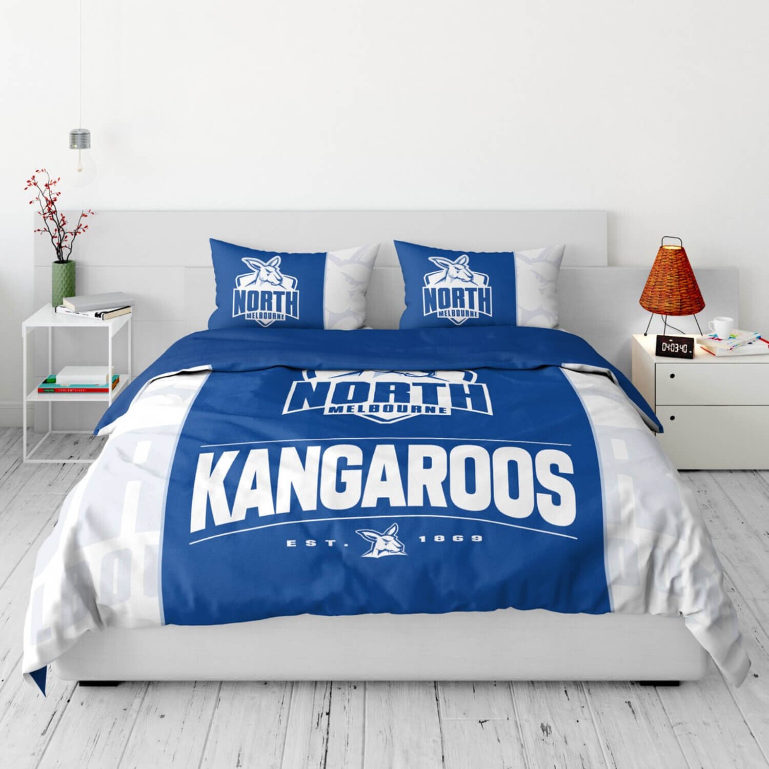 North Melbourne Kangaroos Double Quilt Cover