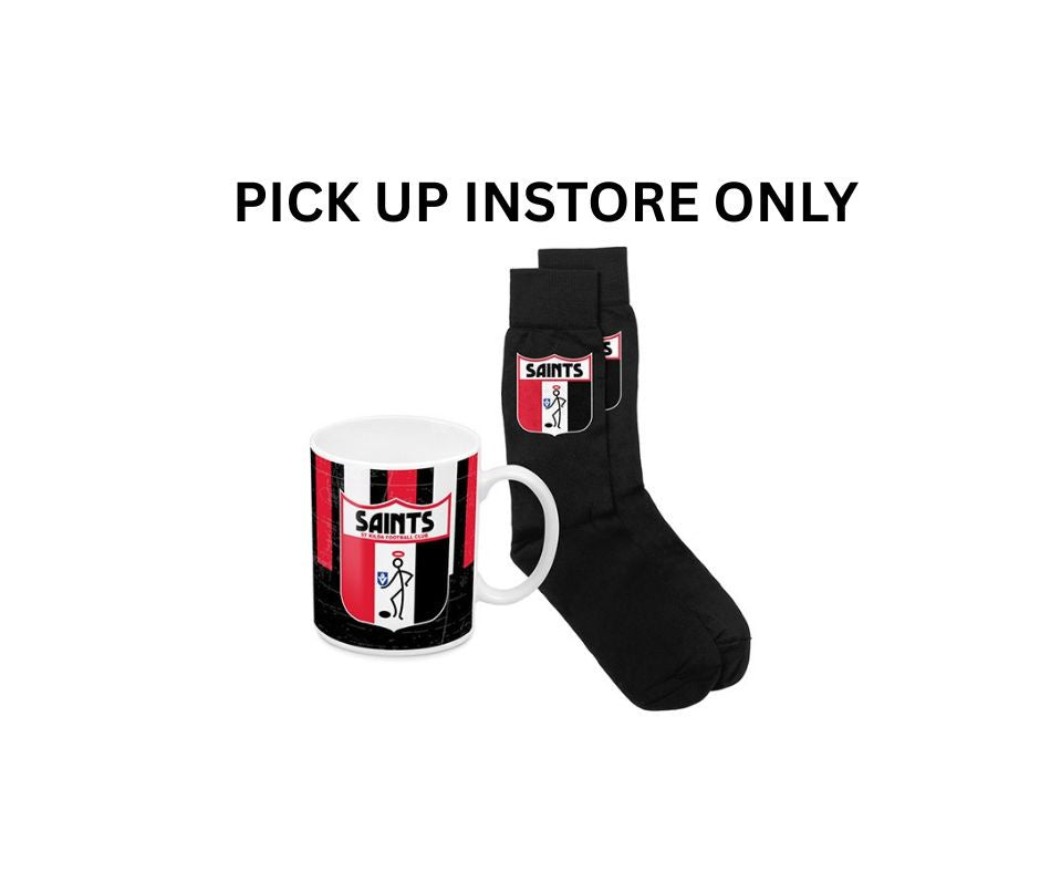St Kilda Saints Heritage Mug And Sock Pack