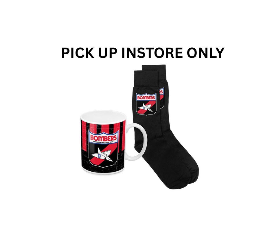 Essendon Bombers Heritage Mug And Sock Pack