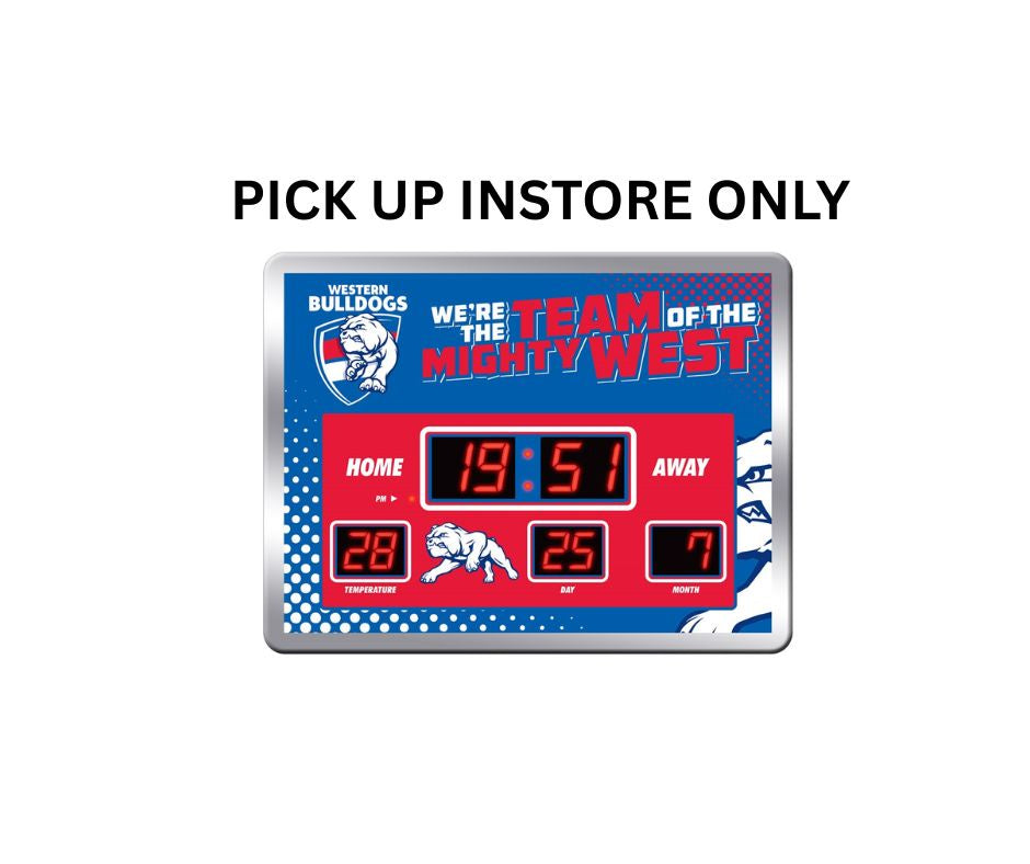Western Bulldogs Scoreboard Clock