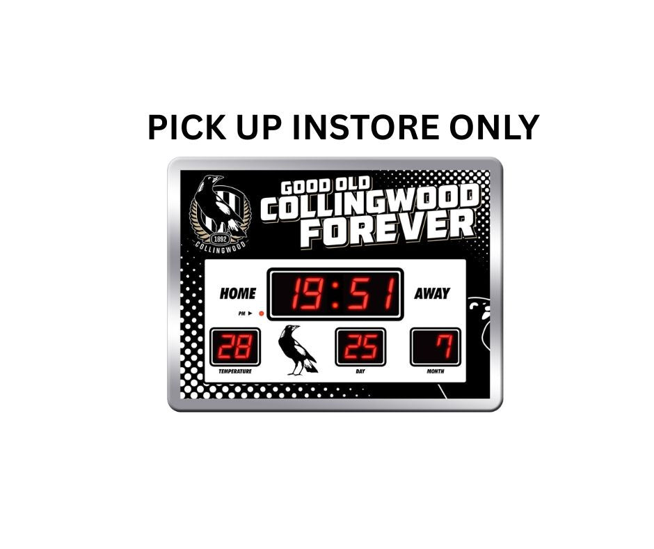 Collingwood Magpies Scoreboard Clock
