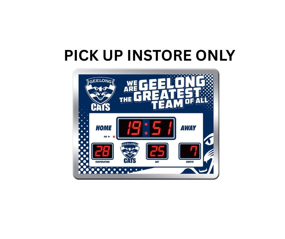 Geelong Cats Scoreboard Clock