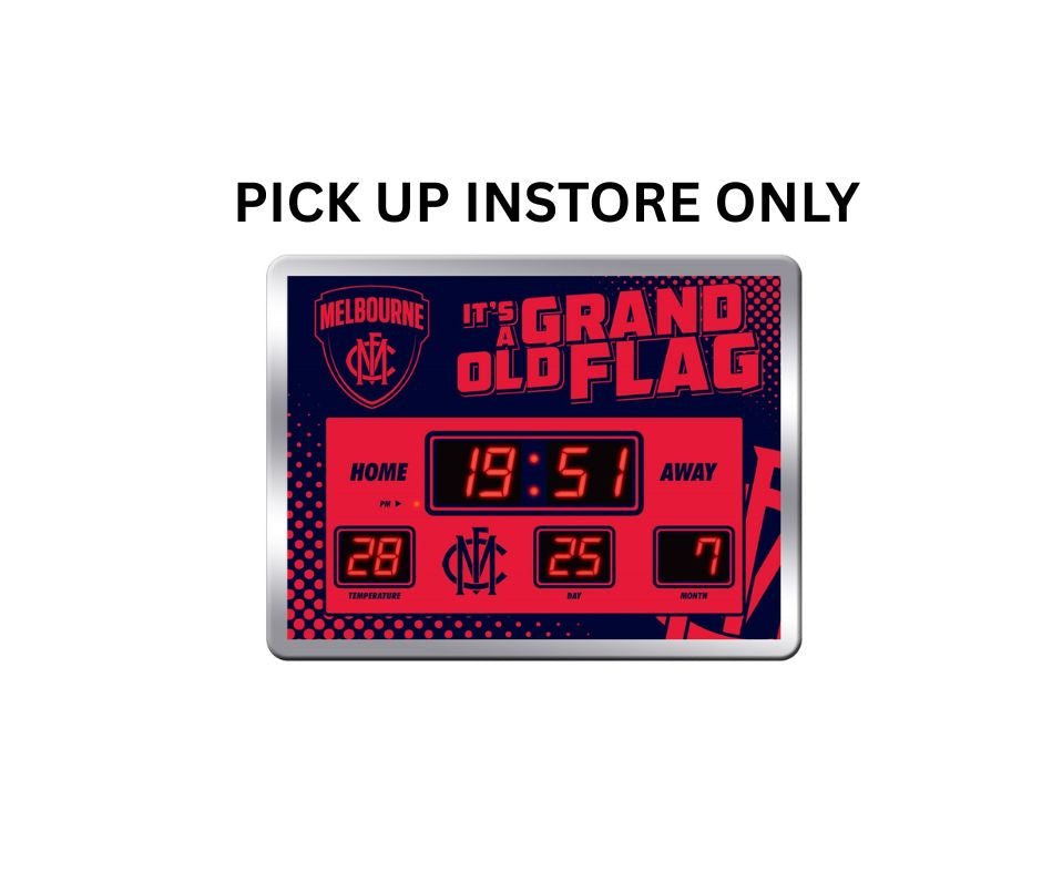 Melbourne Demons Scoreboard Clock