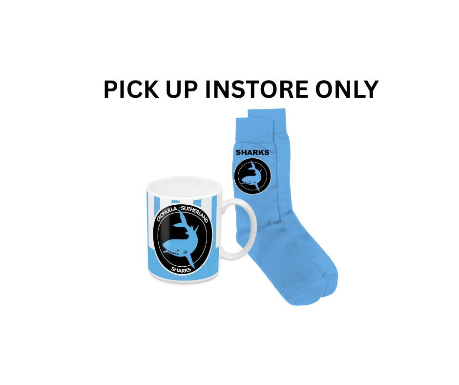 Cronulla Sharks Heritage Mug and Sock Pack
