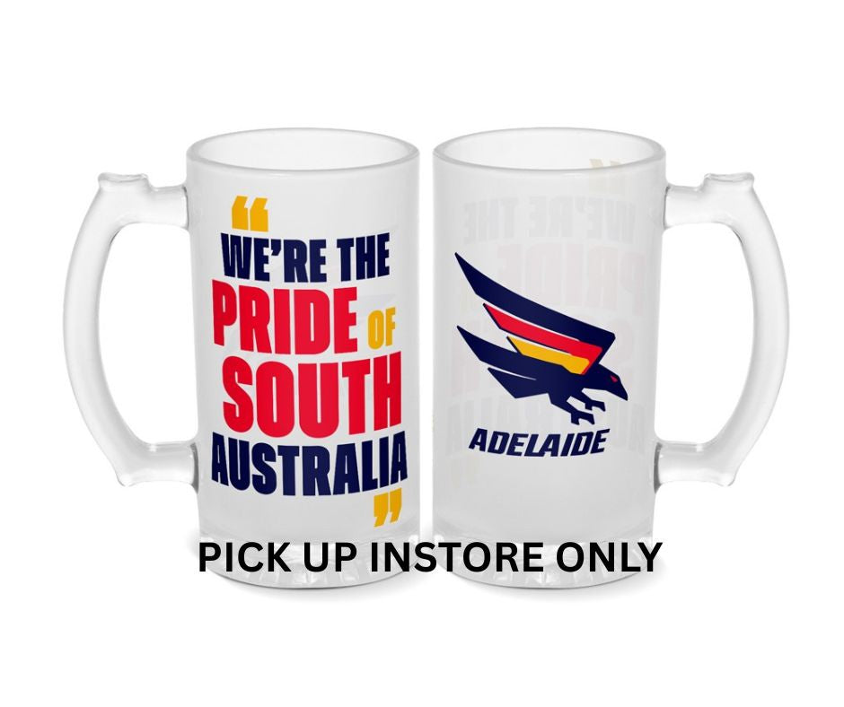 Adelaide Crows Frosted Stein