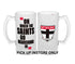 St Kilda Saints Frosted Stein