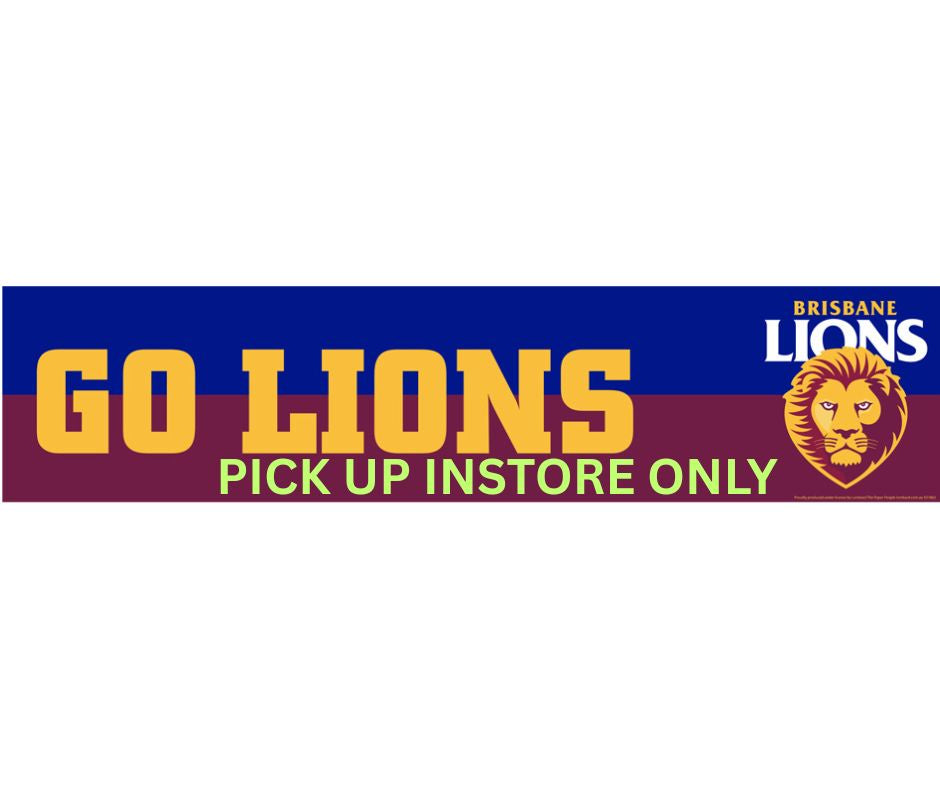 Brisbane Lions Go Poster