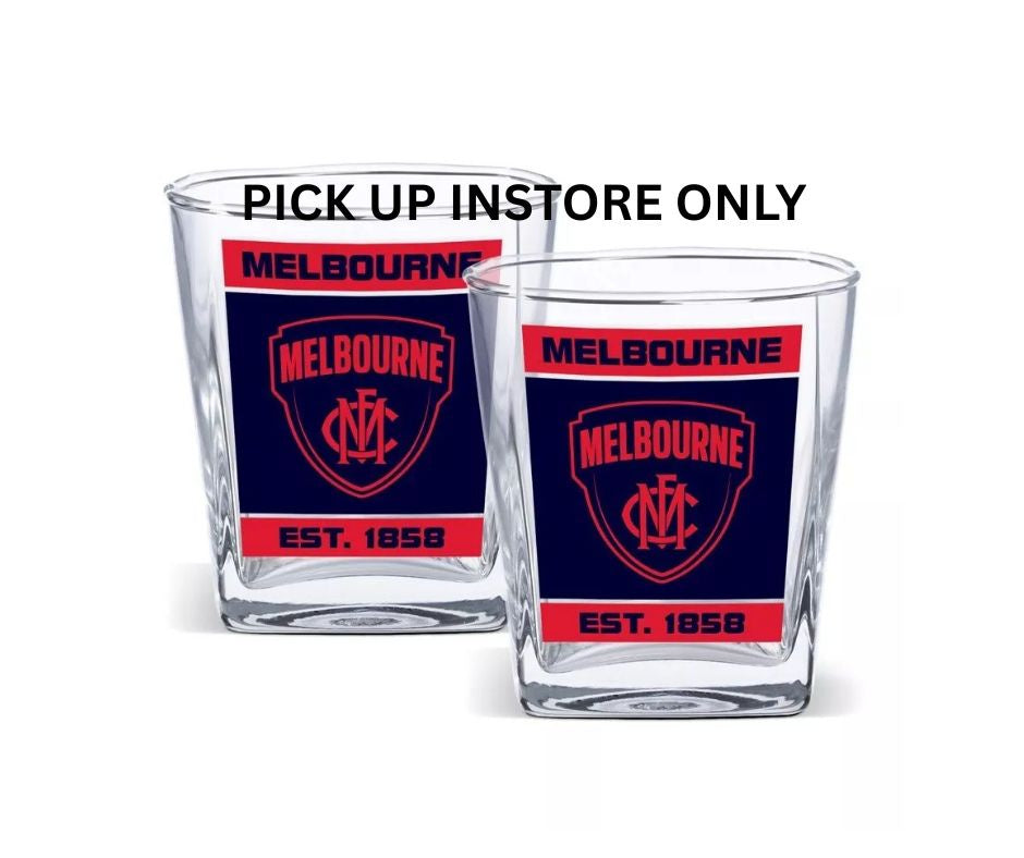 Melbourne Demons Spirit Glasses - Set of 2