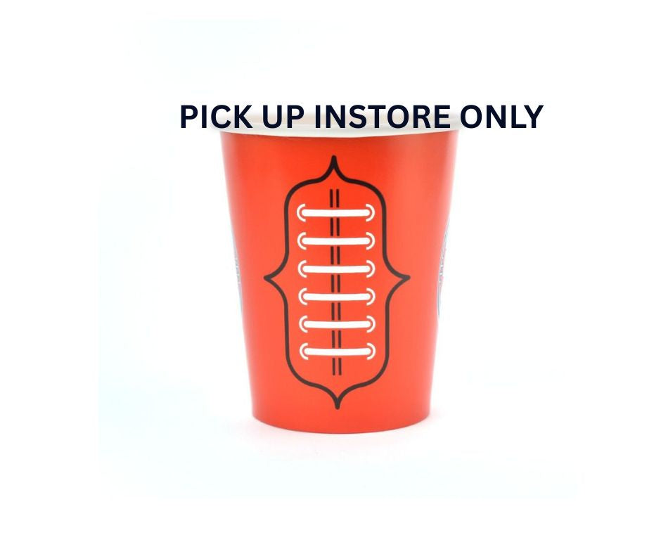 AFL Paper Cups - Football Design