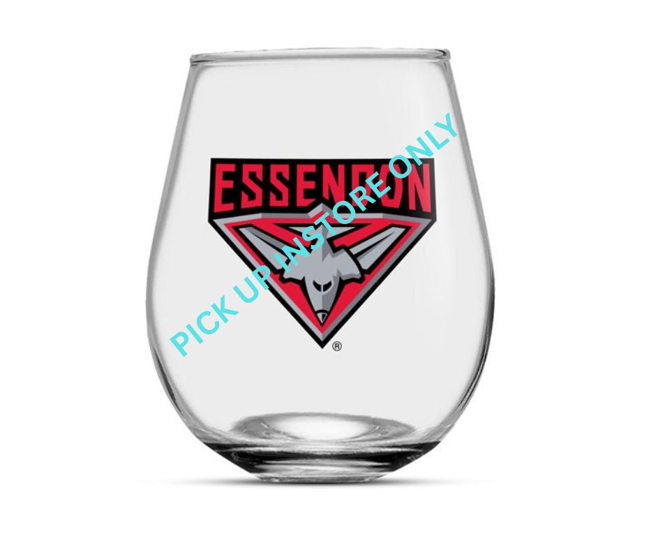 Essendon Bombers Globe Glass