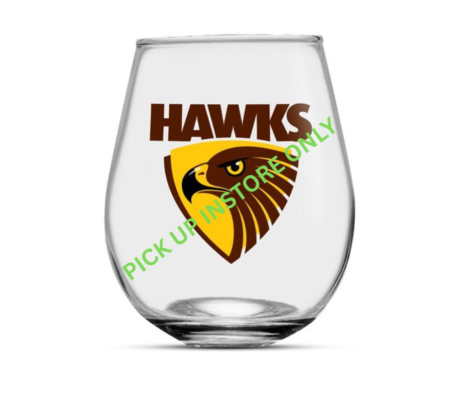 Hawthorn Hawks Globe Glass