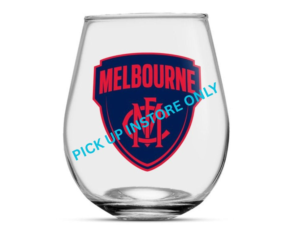 Melbourne Demons Globe Glass