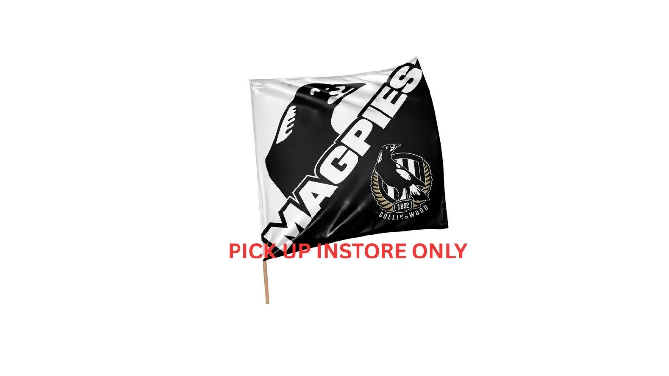 Collingwood Magpies Square Flag