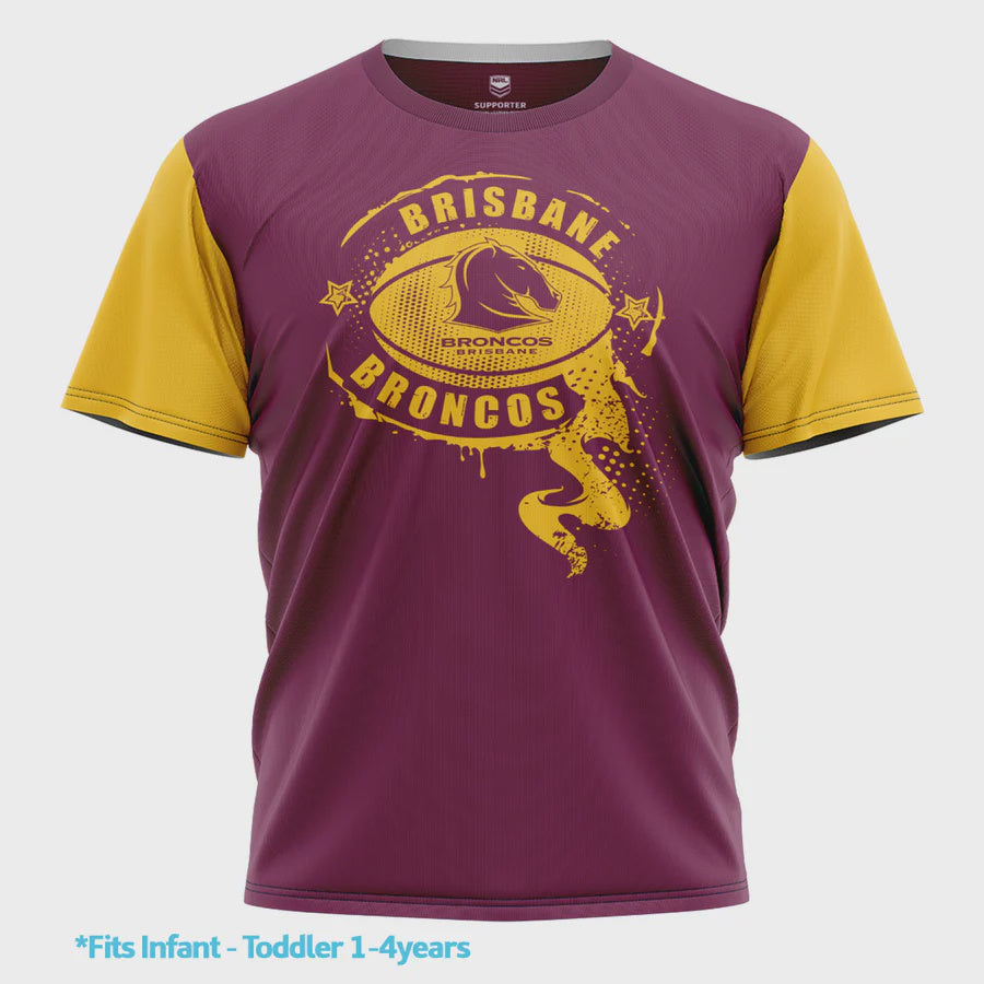 Brisbane Broncos "Preston" Kids Tee
