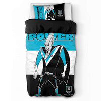 Port Adelaide Power Single Quilt Cover