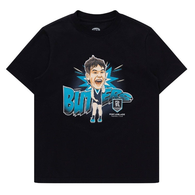 Port Adelaide Power Youth Character Tee - Zak Butters