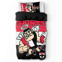 St Kilda Saints Single Quilt Cover