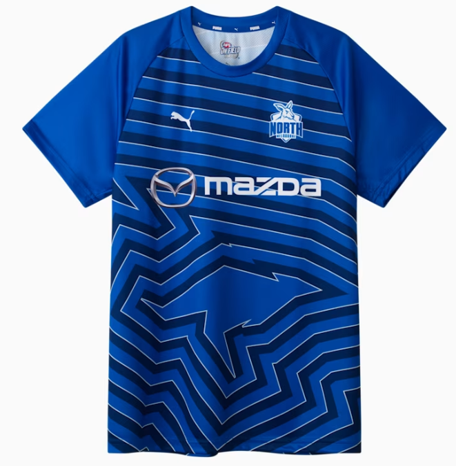 North Melbourne Kangaroos 2025 Training Tee