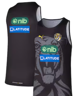 Richmond Tigers 2025 Training Singlet