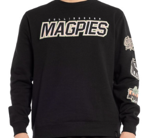 Collingwood Magpies Multi Logo Crew