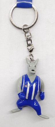 North Melbourne Kangaroos Mascot Keyring