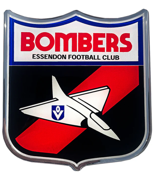 Essendon Bombers Retro Logo Decal