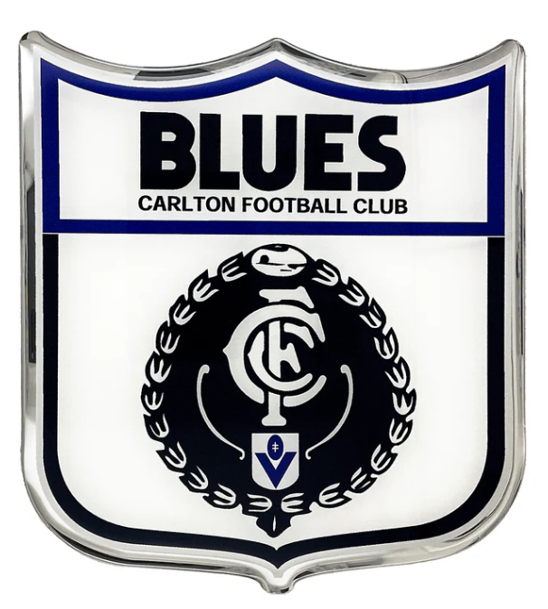 Carlton Blues Retro Logo Decal