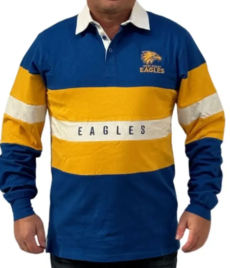 West Coast Eagles Rugby Top -