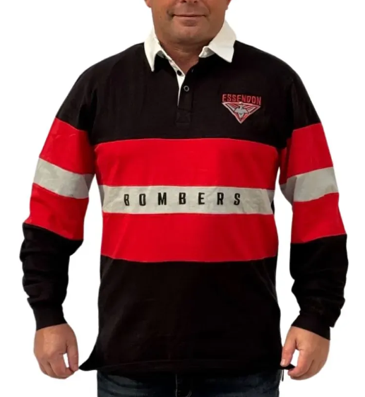 Essendon Bombers Rugby Top