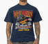 Adelaide Crows Back To Back Premiers Mitchell & Ness Tee - Insignia Blue