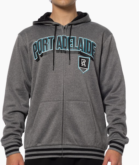 Port Adelaide Hooded Jacket