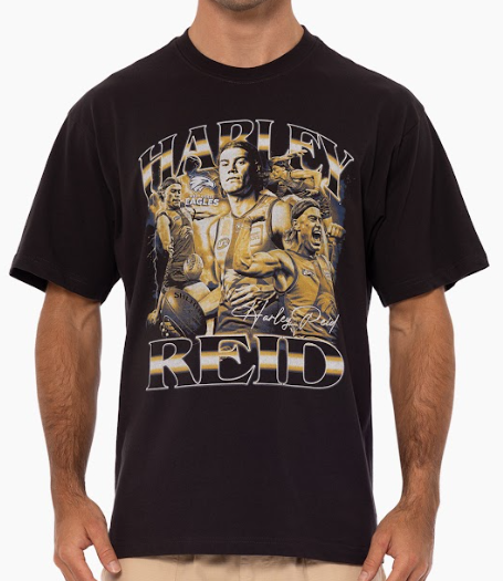 West Coast Eagles Player Tee - Harley Reid