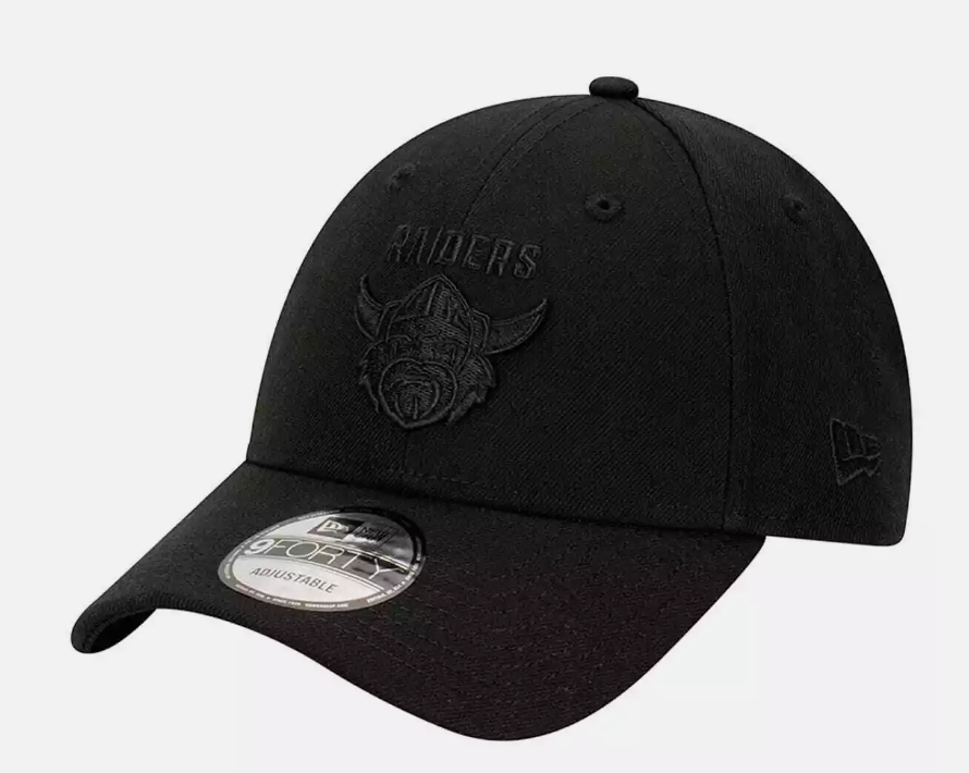 Canberra Raiders Black New Era Cap