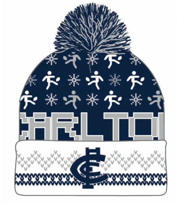 Carlton Blues Winter Wonderland Beanie